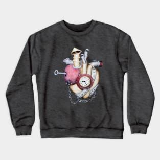 Steampunk Heart Crewneck Sweatshirt